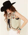 Image #3 - Double D Ranch Women's Song Of The West Suede Vest , Ivory, hi-res