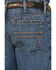 Image #4 - Cinch Men's Silver Label Medium Wash Slim Straight Rigid Denim Jeans, Medium Wash, hi-res