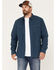 Image #1 - Dakota Grizzly Men's Chamois Button Down Long Sleeve Shirt, Blue, hi-res