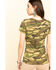 Bohemian Cowgirl Women's Camo Rodeo Hippie Graphic Tee, Camouflage, hi-res