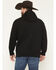 Image #4 - Ariat Men's Logo Graphic Hooded Sweatshirt - Tall, Black, hi-res
