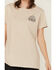 Image #4 - Ariat Women's Rebar Born For This Short Sleeve Graphic Work Tee, Beige, hi-res