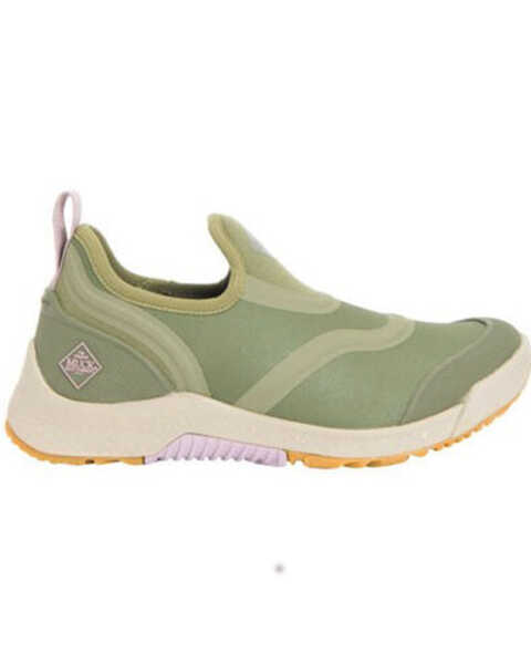Image #2 - Muck Boots Women's Outscape Work Shoes - Round Toe, Olive, hi-res