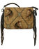 Image #1 - American West Women's Horse Tapestry Fringe Crossbody Bag, Tan, hi-res