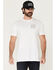 Image #2 - Brixton Men's Boot Barn Exclusive Alpha Square Lasso Short Sleeve Graphic T-Shirt, White, hi-res