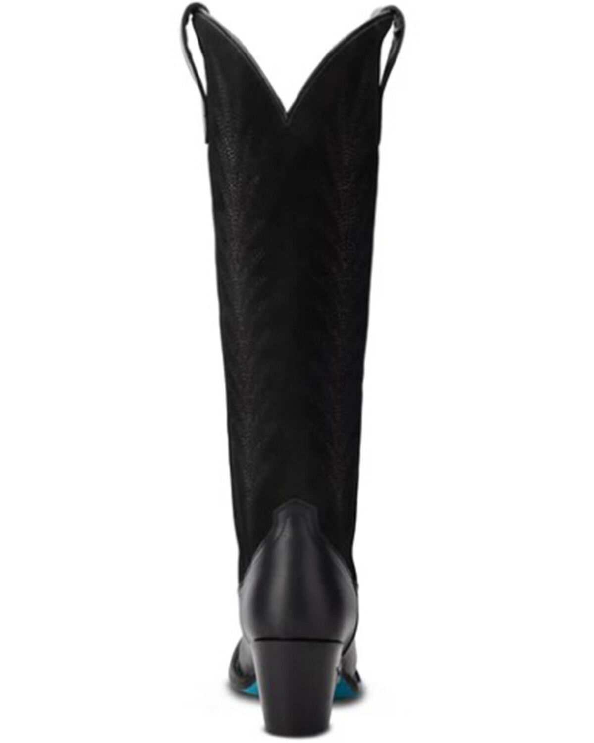 Image #5 - Lane Women's Jentry Suede Knee High Western Boots - Round Toe, Jet Black, hi-res