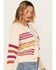 Image #2 - Sadie & Sage Women's Striped Cardigan, Multi, hi-res