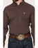 Image #3 - Ariat Men's Constantine Medallion Print Long Sleeve Button-Down Western Shirt, Brown, hi-res