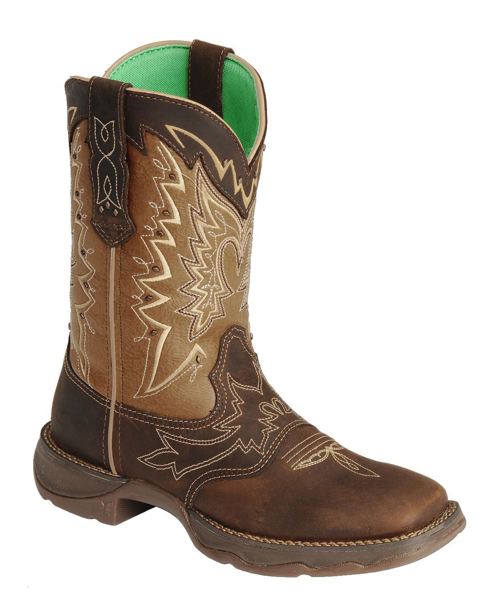 Image #1 - Durango Women's Let Love Fly Rebel Western Performance Boots - Broad Square Toe, , hi-res