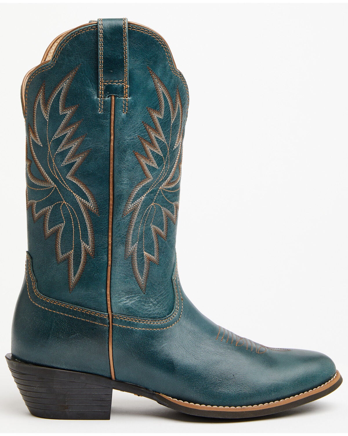 Image #2 - Shyanne Women's Remi Performance Western Boots - Round Toe, Teal, hi-res