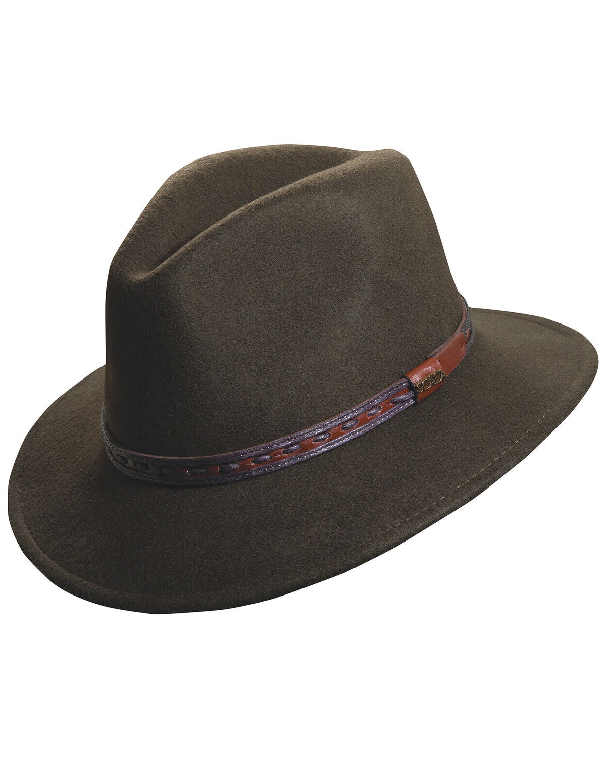 Scala Crushable Wool Outback Hat 