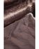 Image #4 - Carstens Home Brown Striped Chinchilla Plush Faux Fur Throw Blanket, Brown, hi-res