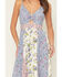 Image #3 - Angie Women's Floral Print Sleeveless Knot Midi Dress, Multi, hi-res