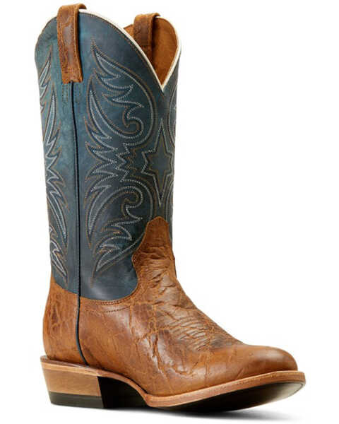 Ariat Men's Bankroll Western Boots - Medium Toe , Brown, hi-res