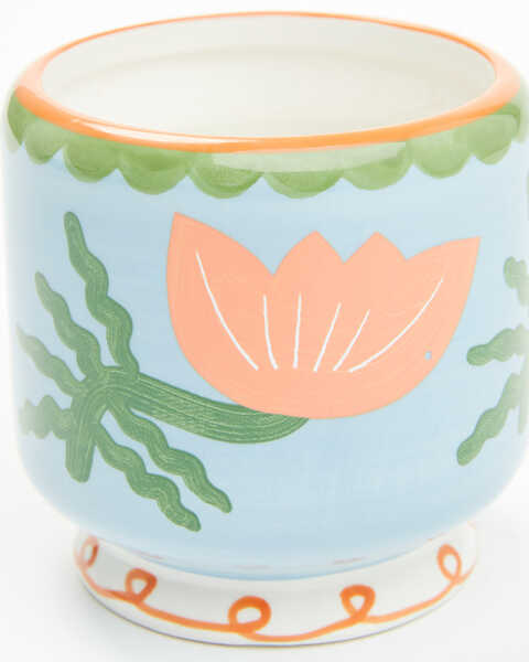 Paddywax 8oz Cactus Flower Ceramic Candle , No Color, hi-res