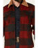 Image #3 - Cody James Men's Plaid Print Button-Down Lumber Jack Wool Jacket, Red, hi-res