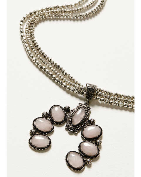 Image #2 - Shyanne Women's Moonbeam Stone Necklace, Silver, hi-res