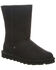 Image #1 - Bearpaw Women's Elle Short Vegan Casual Boots - Round Toe, Black, hi-res