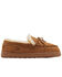 Lamo Footwear Women's Doubleface Moccasin Slippers, Chestnut, hi-res