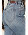 Image #4 - Rock & Roll Denim Women's Medium Wash High Rise Bootcut Jeans, Blue, hi-res