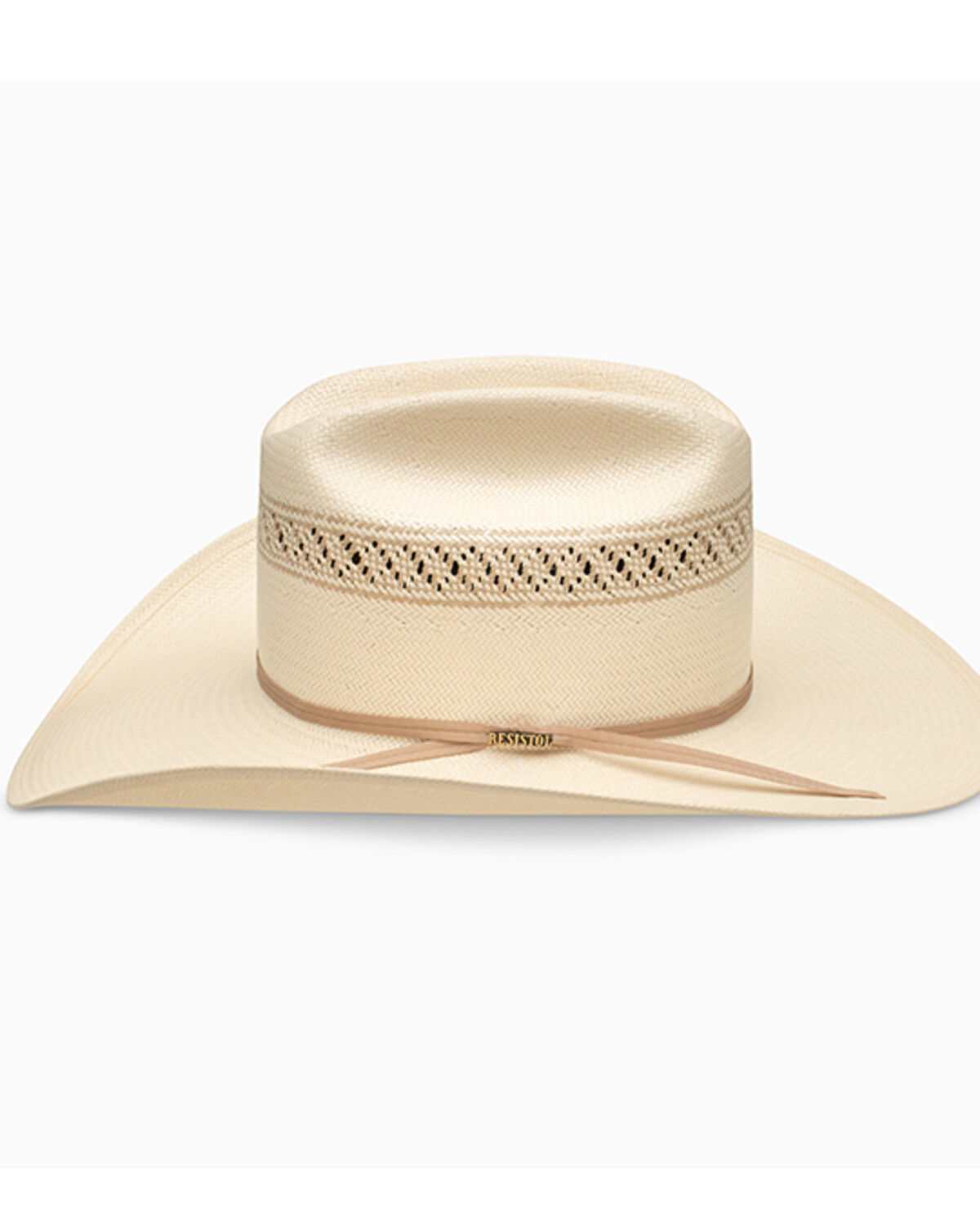 Image #2 - Resistol Wildfire 10X Straw Cowboy Hat, Natural, hi-res