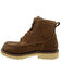 Image #3 - AdTec Men's 6" Apex Moc Work Boots - Soft Toe, Brown, hi-res