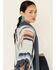 Image #5 - Tasha Polizzi Women's Topaz Ventura Serape Kimono Cardigan, Blue, hi-res