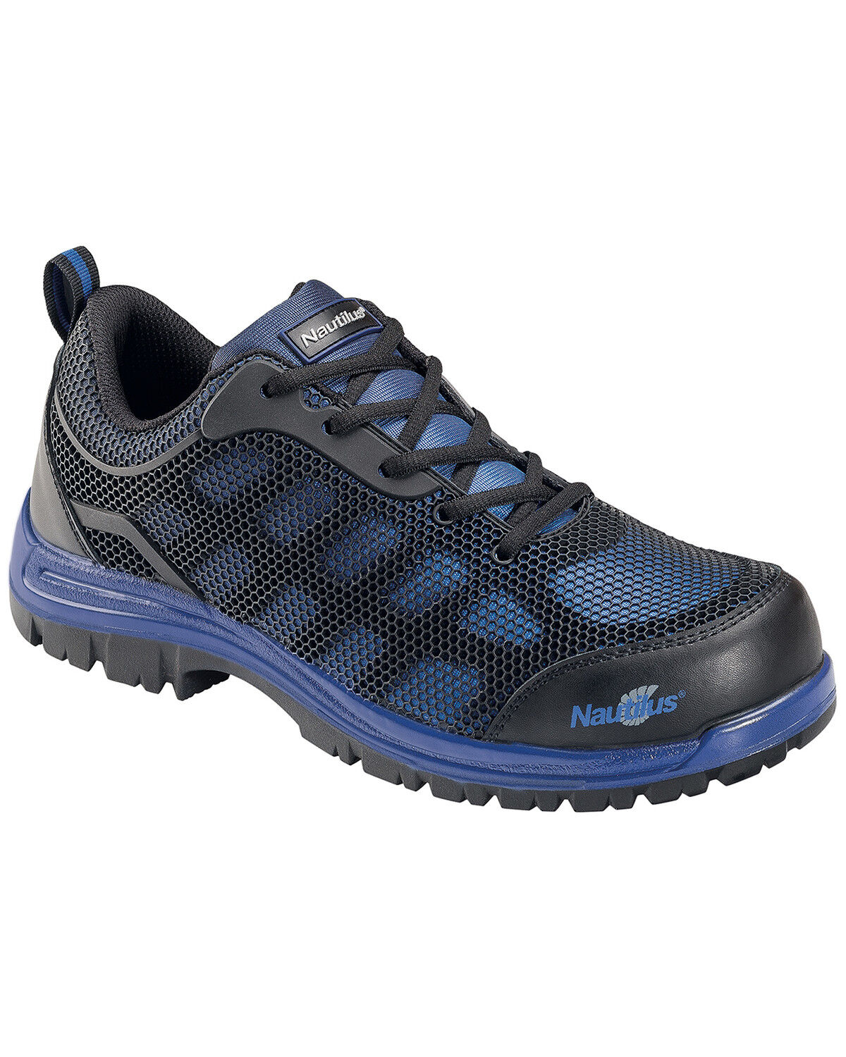 Image #1 - Nautilus Men's Athletic Work Shoes - Composite Toe, Blue, hi-res