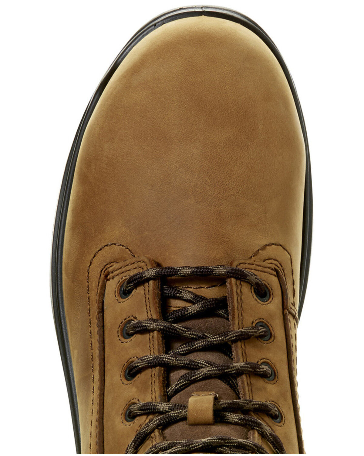 Image #4 - Ariat Men's Turbo Waterproof Work Boots - Soft Toe, Bark, hi-res