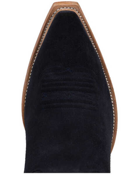 Image #6 - Black Star Women's Victoria Western Boots - Snip Toe , Navy, hi-res