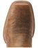 Image #4 - Ariat Men's Ricochet Western Performance  Boots - Broad Square Toe, Brown, hi-res
