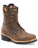 Image #1 - Carolina Men's Coppice Waterproof Logger Boots - Composite Toe, Brown, hi-res