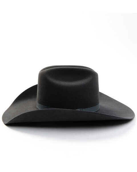 Image #3 - Serratelli 8X Felt Cowboy Hat , Stone, hi-res