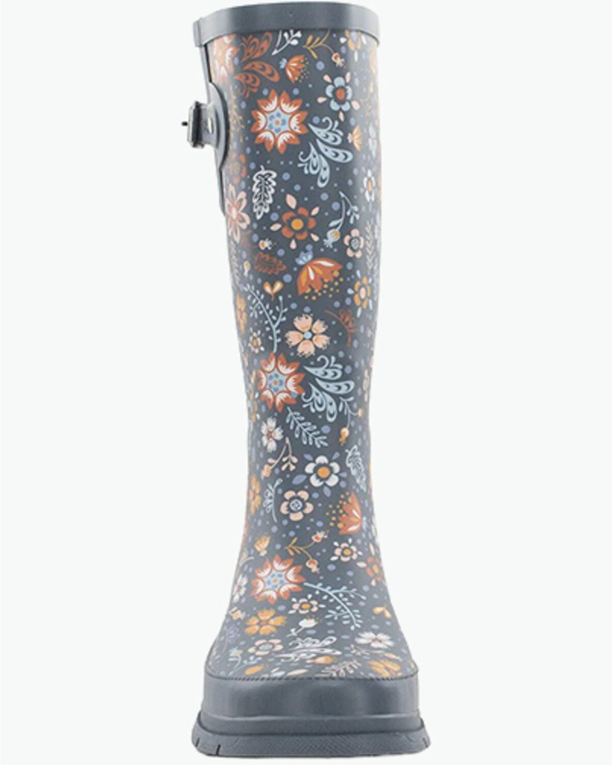 Image #4 - Western Chief Women's Garden Play Tall Rain Boots, Navy, hi-res