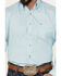 Image #3 - Stetson Men's Geo Print Long Sleeve Button-Down Western Shirt, Blue, hi-res
