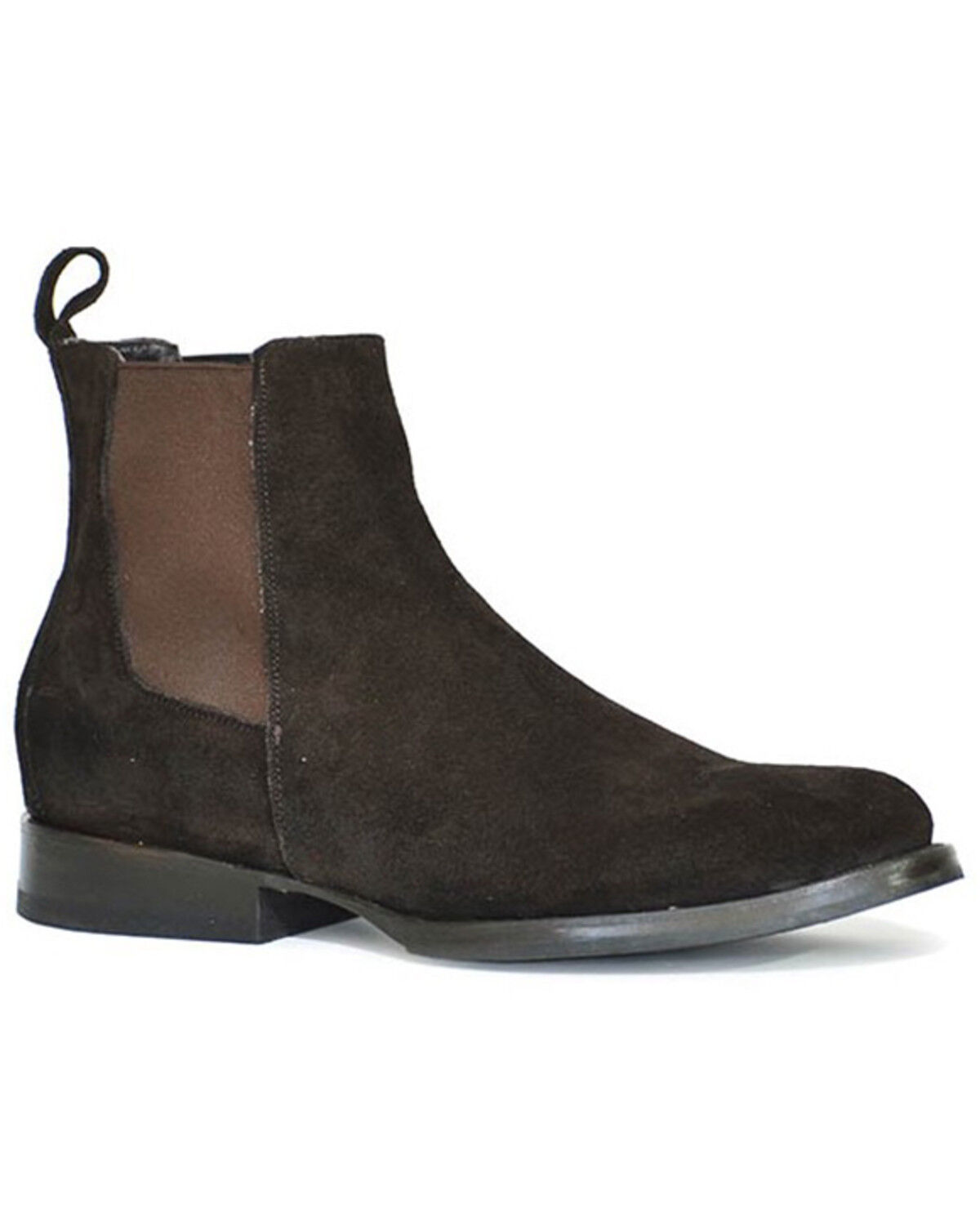 Image #1 - Stetson Men's Romeo Chelsea Boots - Round Toe, Brown, hi-res