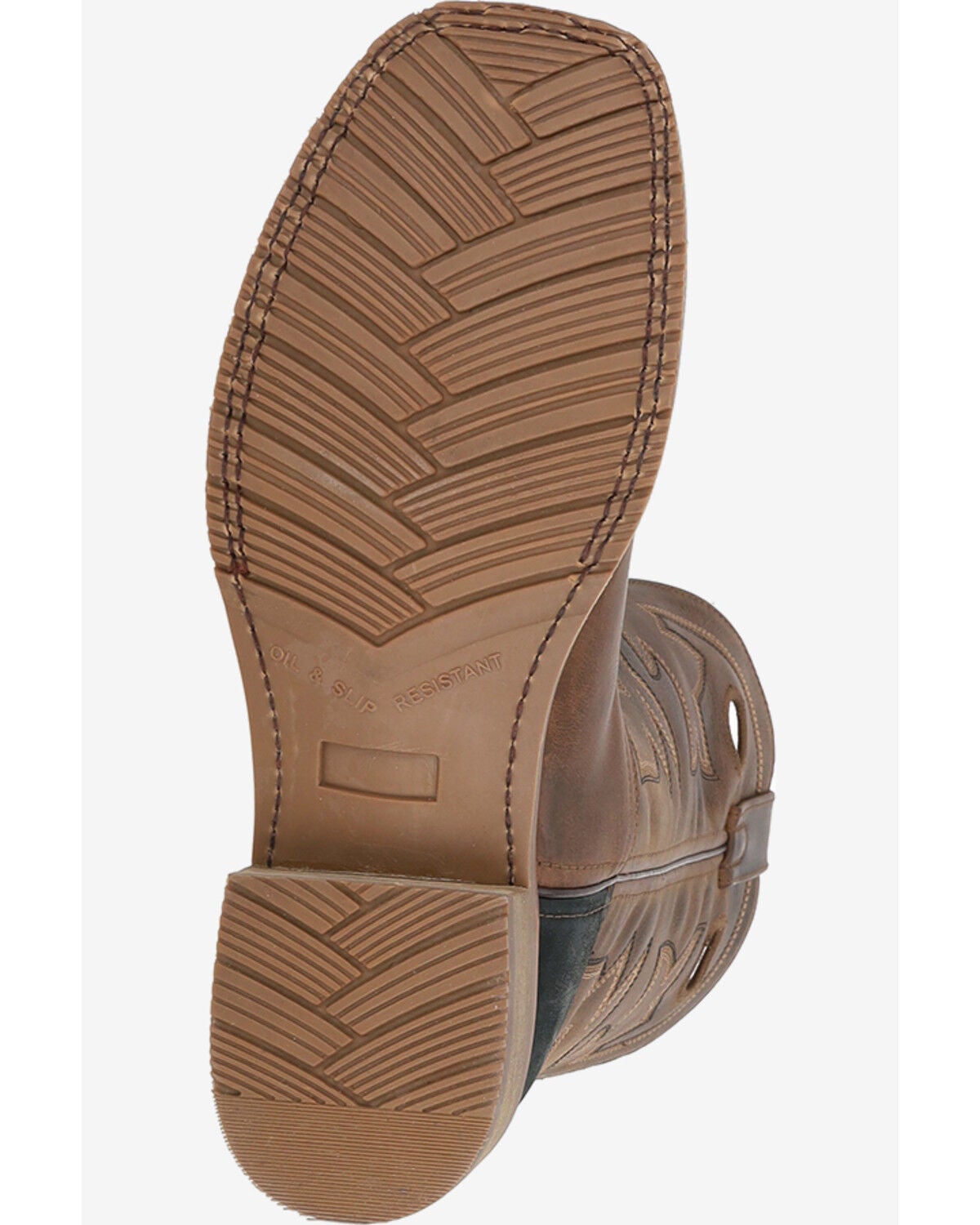 Image #6 - Smoky Mountain Men's Parker Performance Western Boots - Broad Square Toe, Brown, hi-res