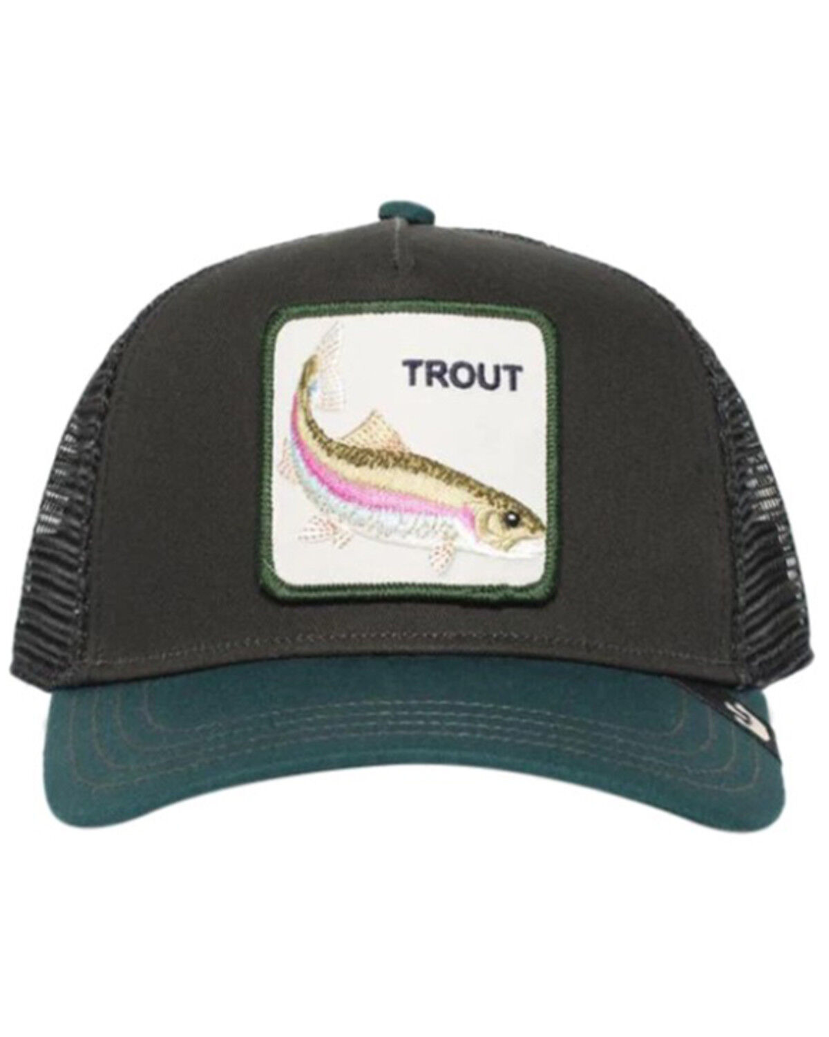 Image #3 - Goorin Bros Men's Rainbow Trout Ball Cap, Black, hi-res