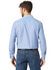 Image #4 - Wrangler Men's Assorted Stripe or Plaid Classic Long Sleeve Pearl Snap Western Shirt, Stripe, hi-res