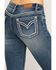 Image #5 - Shyanne Women's Medium Basic Bootcut Stretch Jeans, Blue, hi-res