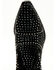 Image #6 - Italian Cowboy Women's Astra Studded Fashion Booties - Snip Toe, Black, hi-res