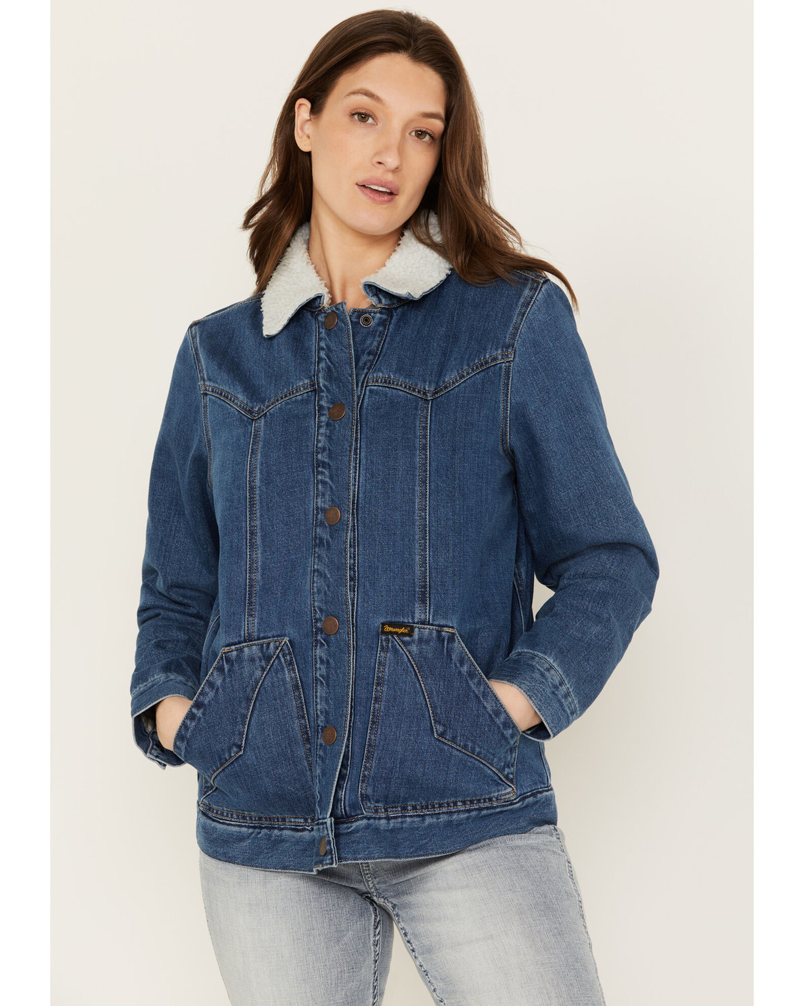 Women's denim 2025 barn jacket