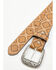 Image #2 - RANK 45&reg; Men's Emmett Southwestern Stitched Leather Belt, Brown, hi-res