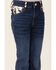 Image #2 - Ranch Dress'n Girls' Cattle Drive Medium Wash Mid Rise Bootcut Jeans, Blue, hi-res