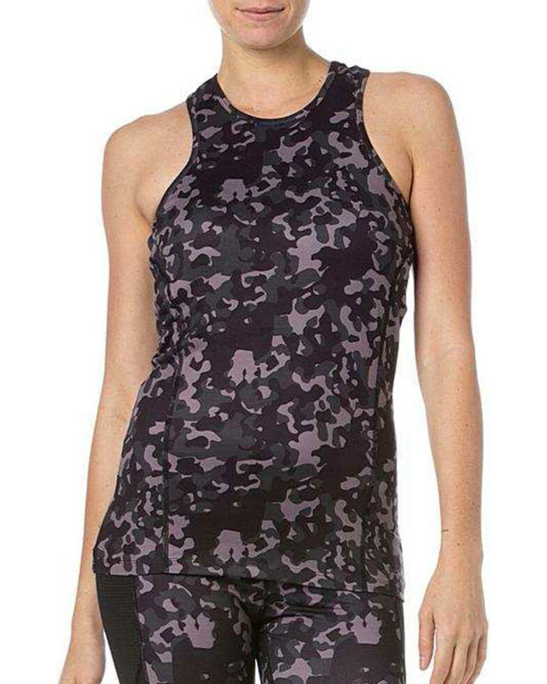 Miss Me Women S Camo Sheer Back Active Tank Country Outfitter