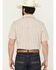 Image #4 - Cody James Men's Rangewear Plaid Print Short Sleeve Snap Western Shirt, Cream, hi-res