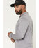 Image #2 - Carhartt Men's Force Sun Defender&trade; Lightweight Solid Quarter Zip Pullover, Steel, hi-res