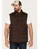 Image #1 - Moonshine Spirit Men's Pine Straw Puffer Vest, Brown, hi-res