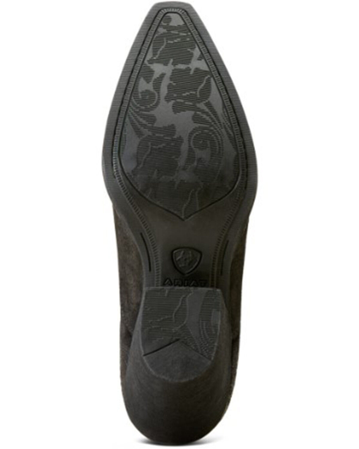 Image #5 - Ariat Women's Layla Distressed Booties - Snip Toe, Black, hi-res