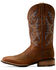 Image #2 - Ariat Men's Ricochet Performance Western Boots - Broad Square Toe , Brown, hi-res